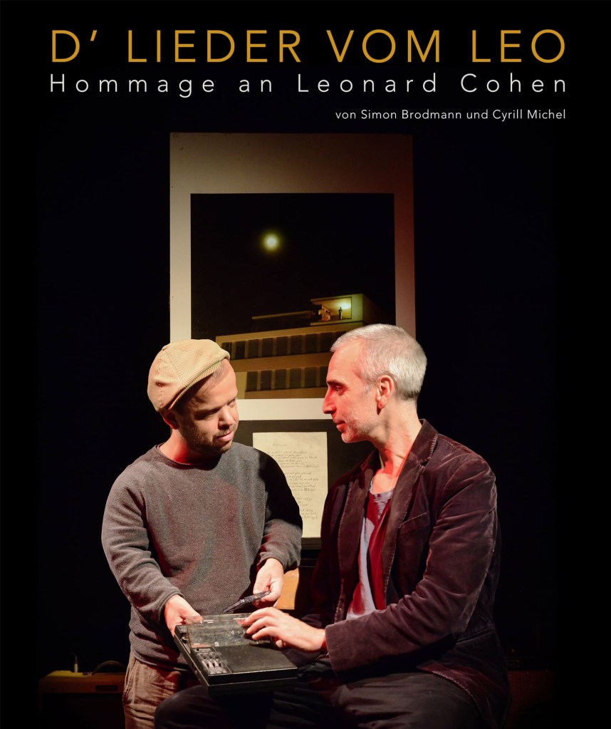 Die Musiker Cyrill Michel und Simon Brodmann auf der Bühne